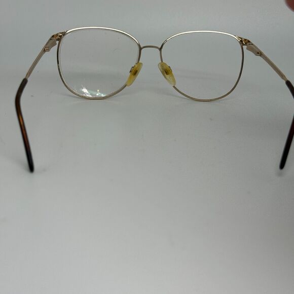 MARCOLIN Mod 7112 Brown/ Gold Swarovski Crystal Eyeglasses Frame 54-17-140 14312 - Picture 4 of 8